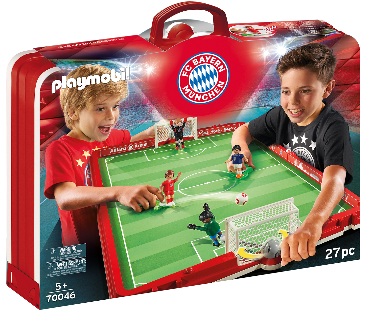 FC Bayern Fans aufgepasst – Tischfußball von Playmobil